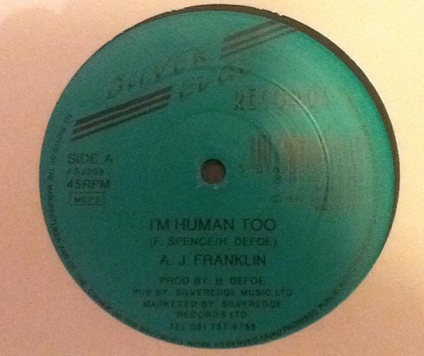 A.J. Franklin - I'm Human Too