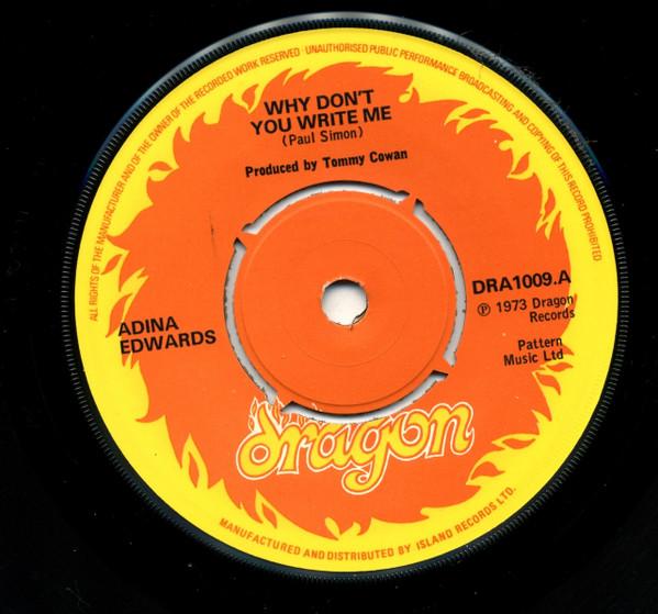 Adina Edwards - Why Don't You Write Me