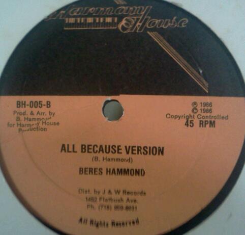 Beres Hammond - All Because I'm Lonely