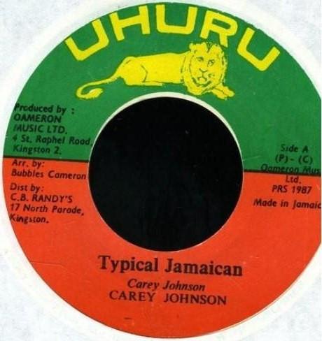 Carey Johnson - Typical Jamaican