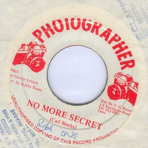 Carl Meeks - No More Secret