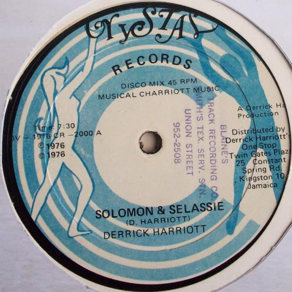 Derrick Harriott - Solomon & Selassie