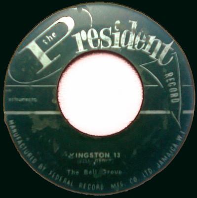 Derrick Morgan, Bell's Group - In My Heart / Kingston 13