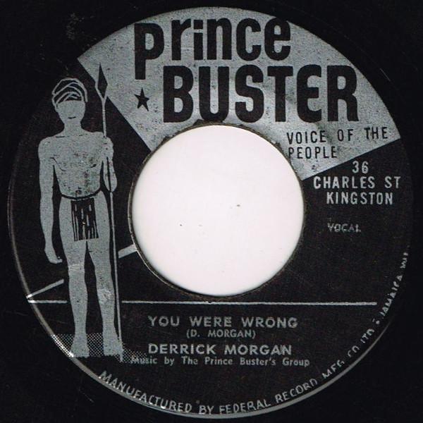 Derrick Morgan - You Were Wrong / Should Be Ashamed