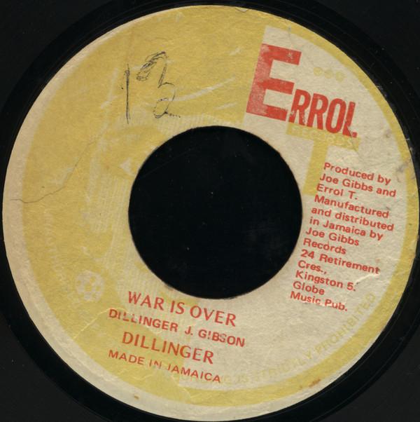 Dillinger - War Is Over