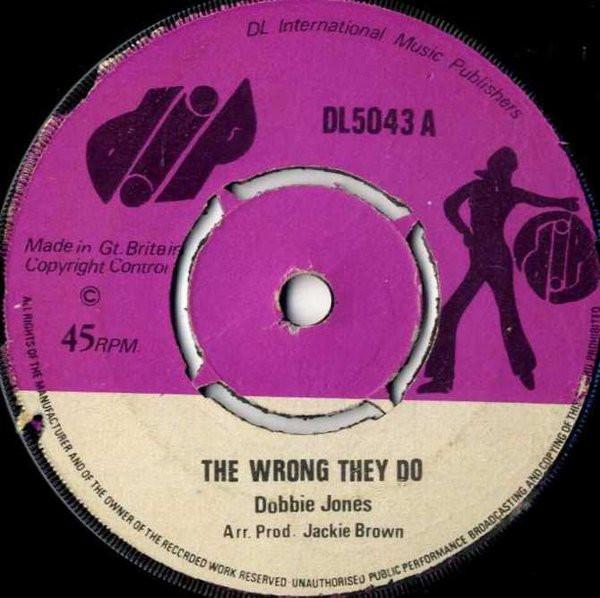 Dobby Jones - The Wrong They Do