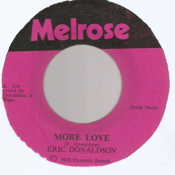 Eric Donaldson - More Love / The Price