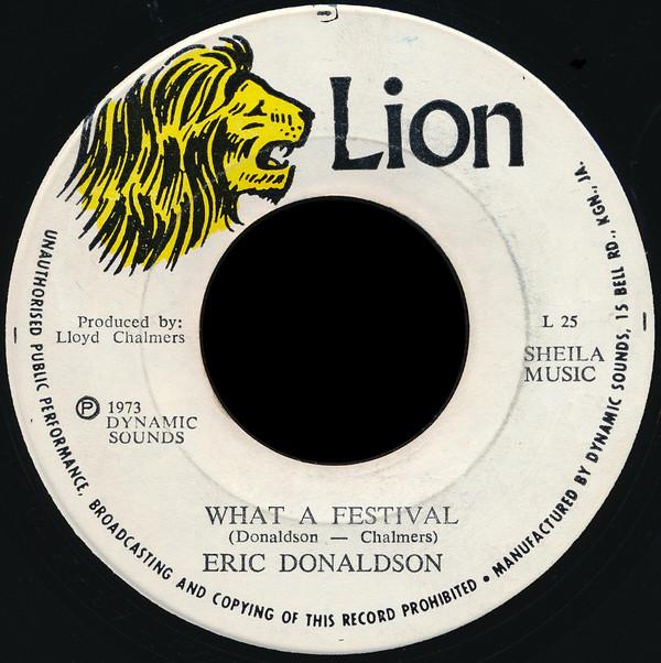 Eric Donaldson - What A Festival