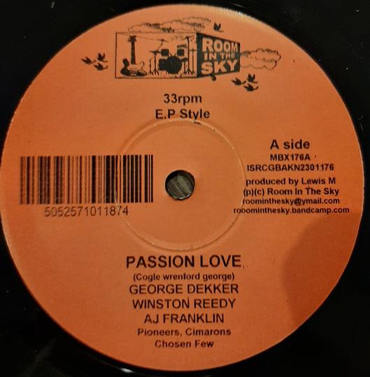 George Dekker, Winston Reedy, A.J. Franklin, Salute , Rachel Wallace, Joseph Cotton - Passion Love / Passion Dub / The Right Track / Show Some Love