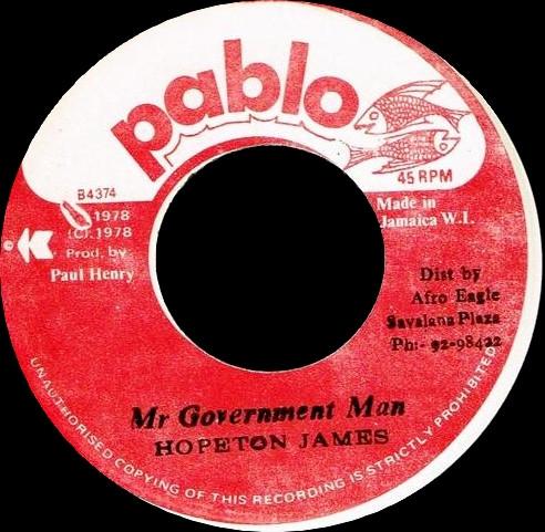 Hopeton James - Mr Government Man
