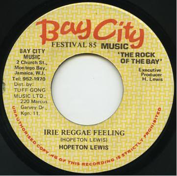 Hopeton Lewis - Irie Reggae Feeling