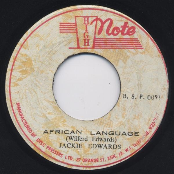 Jackie Edwards - African Language