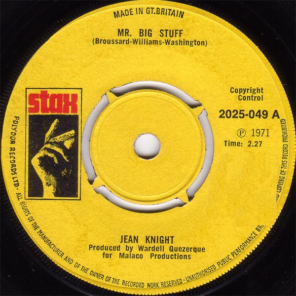 Jean Knight - Mr. Big Stuff / Why I Keep Living These Memories