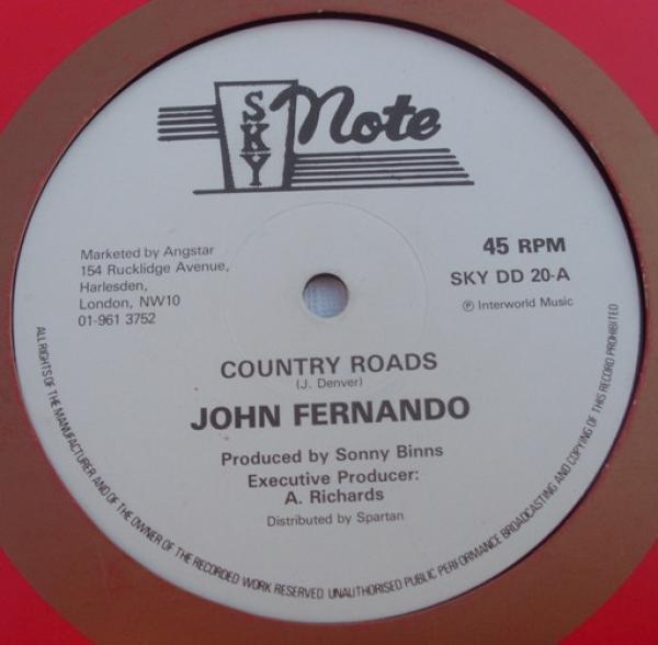 John Fernando - Country Roads / Wrapped Up In Your Arms