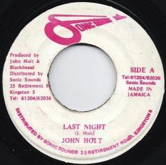 John Holt - Last Night