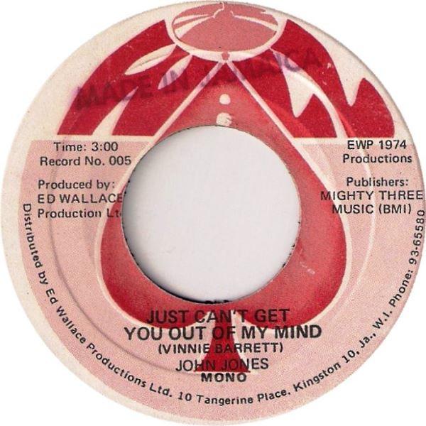 John Jones  - Just Can't Get You Out Of My Mind
