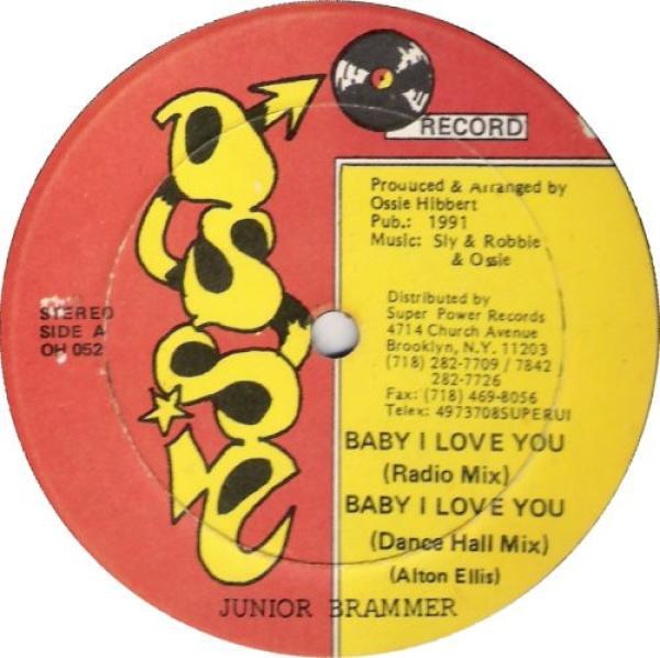 Junior Brammer, Gary Minott - Baby I Love You