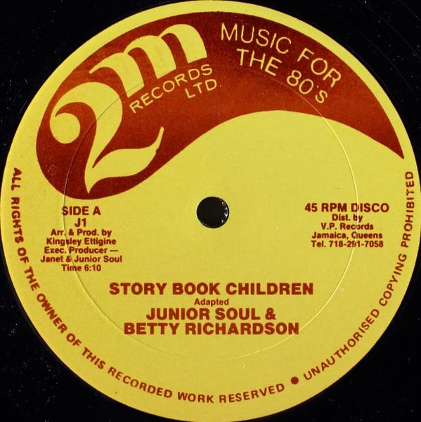 Junior Soul, Betty Richardson - Story Book Children