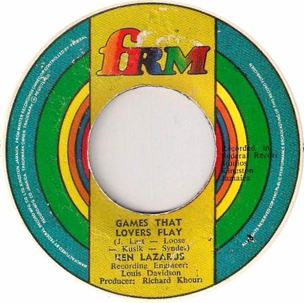 Ken Lazarus - Games That Lovers Play / Tonight