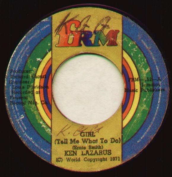 Ken Lazarus - Girl (Tell Me What To Do) / Come And Get It