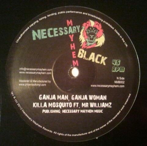 Killa Mosquito, Mr Williamz - Ganja Man, Ganja Woman