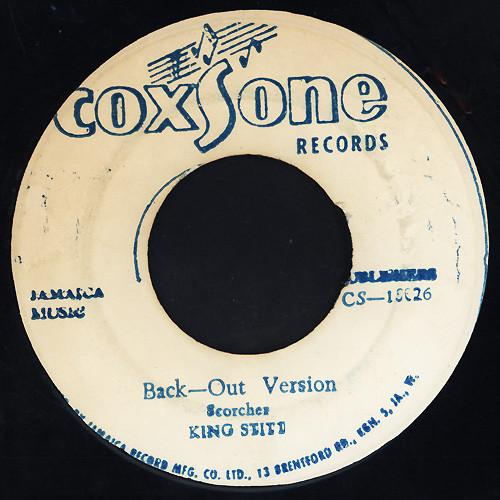 King Stitt, Underground Vegetables - Back-Out Version / Holly Rhythm