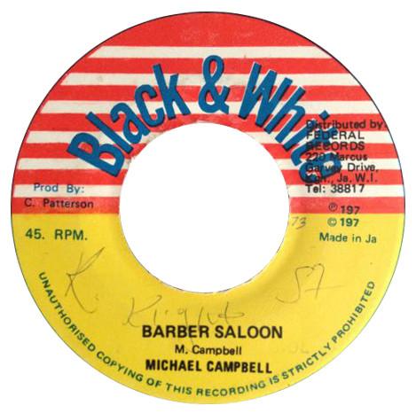 King Tubby, Michael Campbell - Barber Saloon / Lagga The Barber