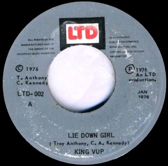 King Vup - Lie Down Girl