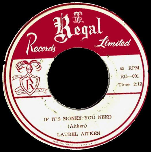 Laurel Aitken - Jeannie Is Back / If It's Money You Need