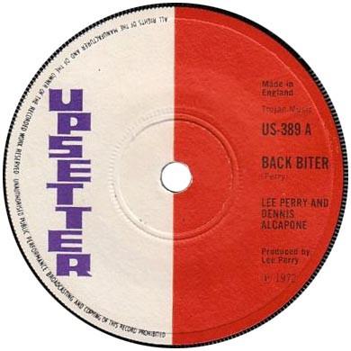 Lee Perry, The Upsetters, Dennis Alcapone - Back Biter