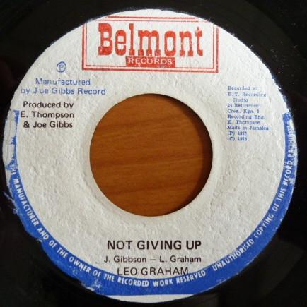Leo Graham  - Not Giving Up