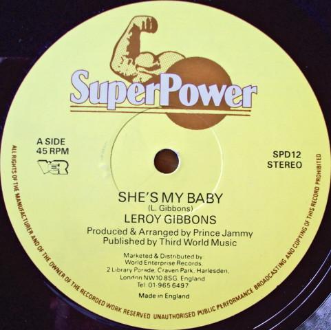 Leroy Gibbons - She's My Baby / Magic Moment