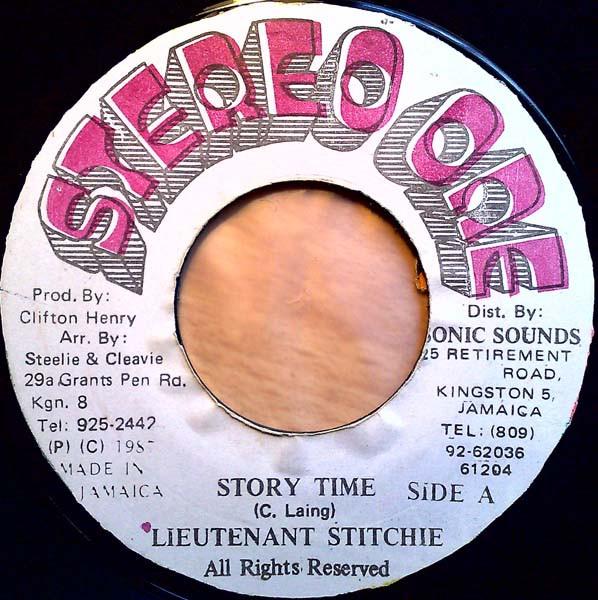 Lieutenant Stitchie - Story Time