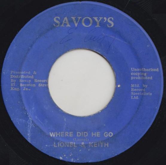 Lionel & Keith - Where Did He Go