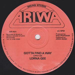 Lorna Gee - Gotta Find A Way