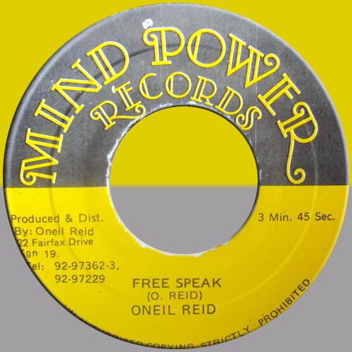 Oneil Reid - Free Speak