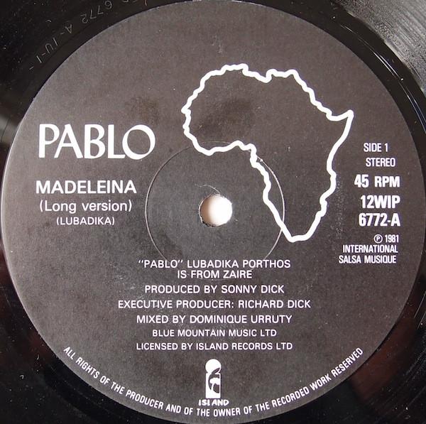 Pablo Lubadika Porthos - Madeleina
