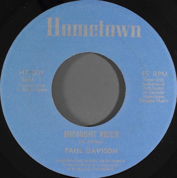 Paul Davidson - Midnight Rider