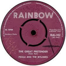 Paula And The Jetliners - The Great Pretender / The Legend Of The Man From U.N.C.L.E.