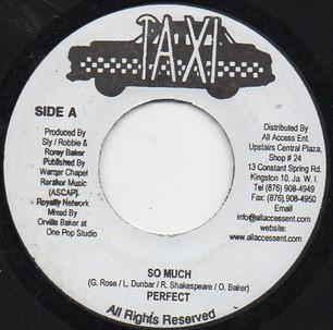 Perfect , Tony Gold - So Much / The Most High