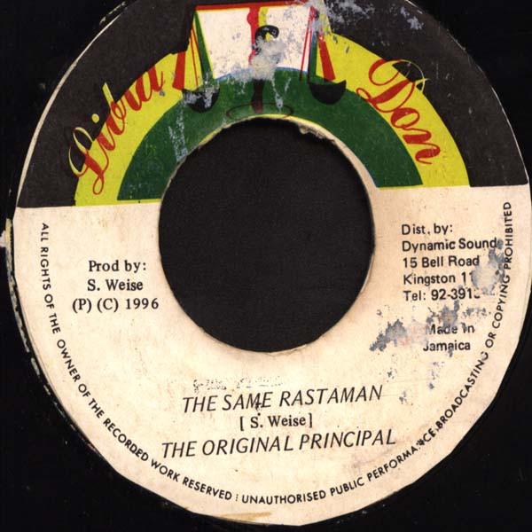 Principal - The Same Rastaman