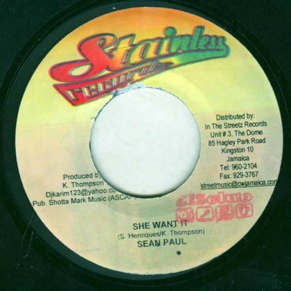 Sean Paul, Ice Cold (2) - She Want It / More Flex More G's
