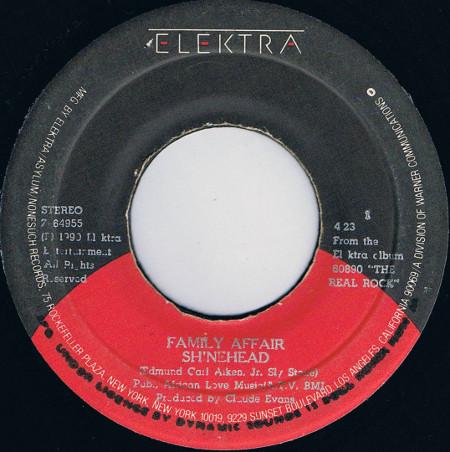 Shinehead - Family Affair / Good Things