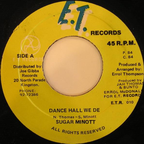 Sugar Minott - Dance Hall We De