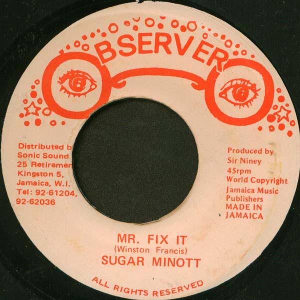 Sugar Minott - Mr. Fix It
