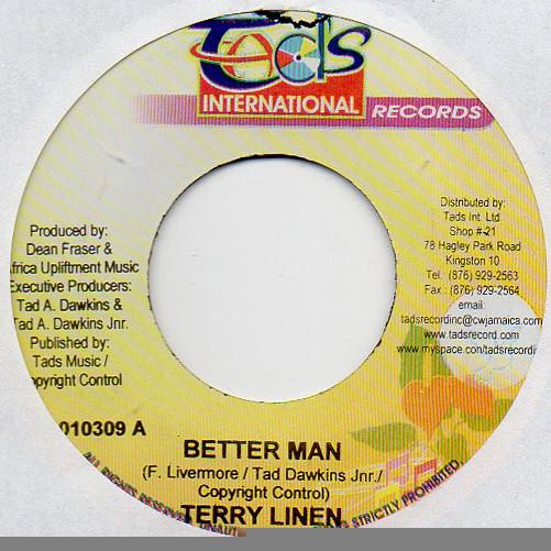 Terry Linen - Better Man
