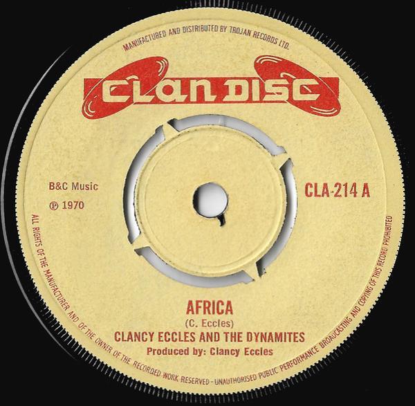 The Dynamites, Clancy Eccles - Africa