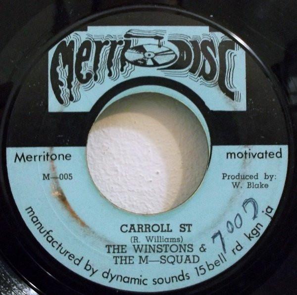 The M. Squad, The Winstons  - Carroll St
