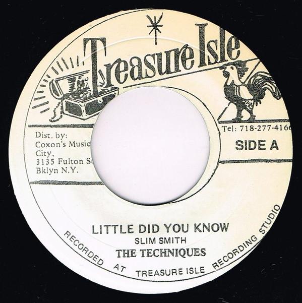 The Techniques - Little Did You Know / Run Come Celebrate
