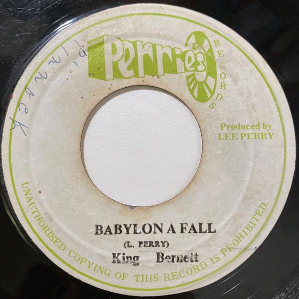 The Upsetters, Watty Burnett - Babylon A Fall / Cripple Skank